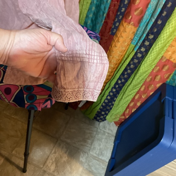 Noelle Vintage Washed Boho Hippie Tunic XL - Picture 3 of 6